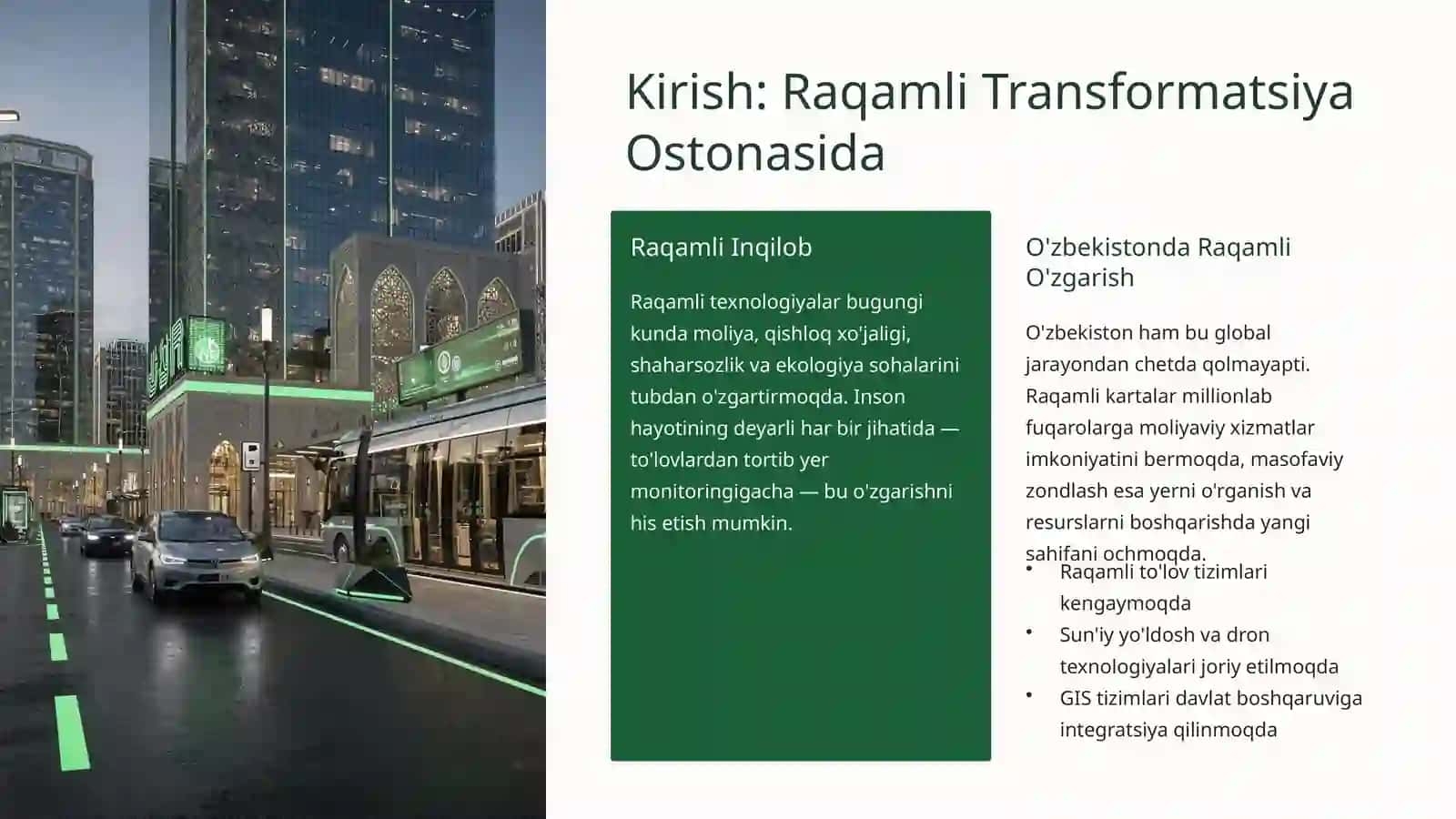 Raqamli Kartalar va Masofaviy Zondlash: O'zbekistonningRaqamliKelajagi 2