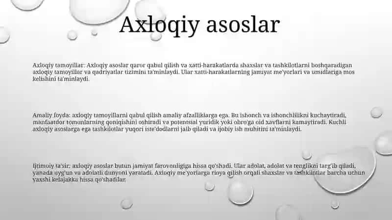 Etikaning Mohiyati Va Ahamiyati 2