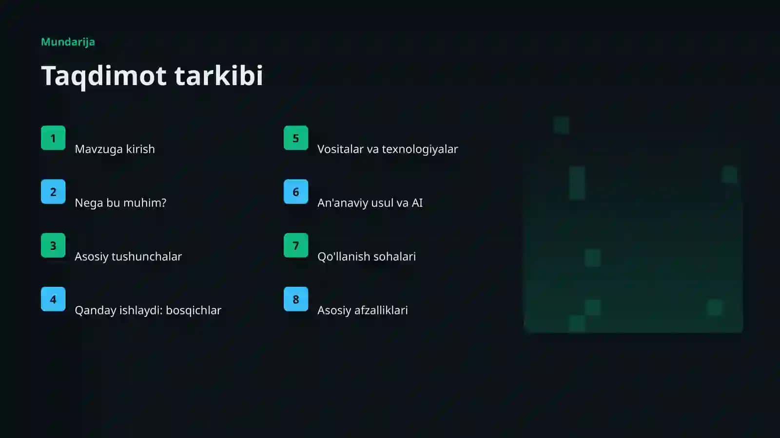 Sunʼiy neyron tarmoqlar: boshlovchilar uchun 2