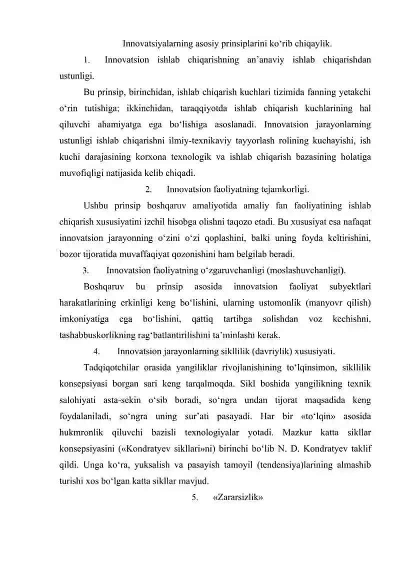 Innovatsion faoliyat 2
