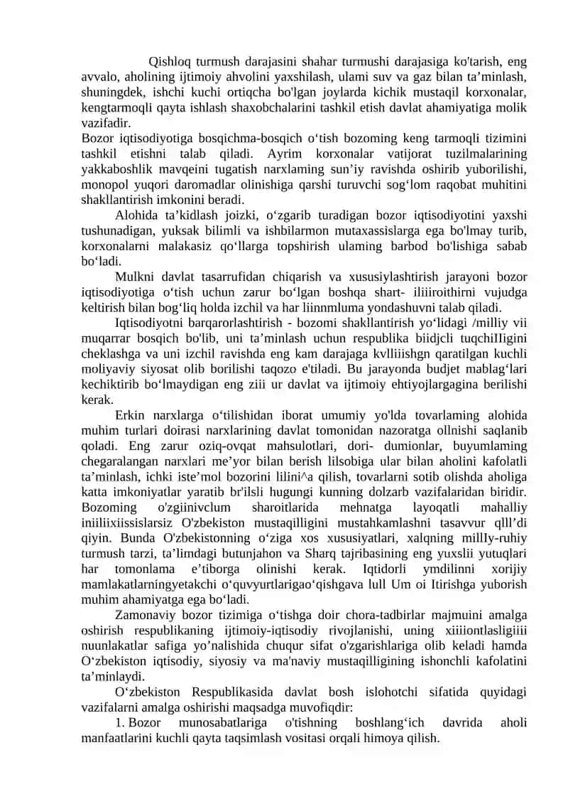 IQTISODIY SIYOSAT ASOSLARI VATARKIBI 2