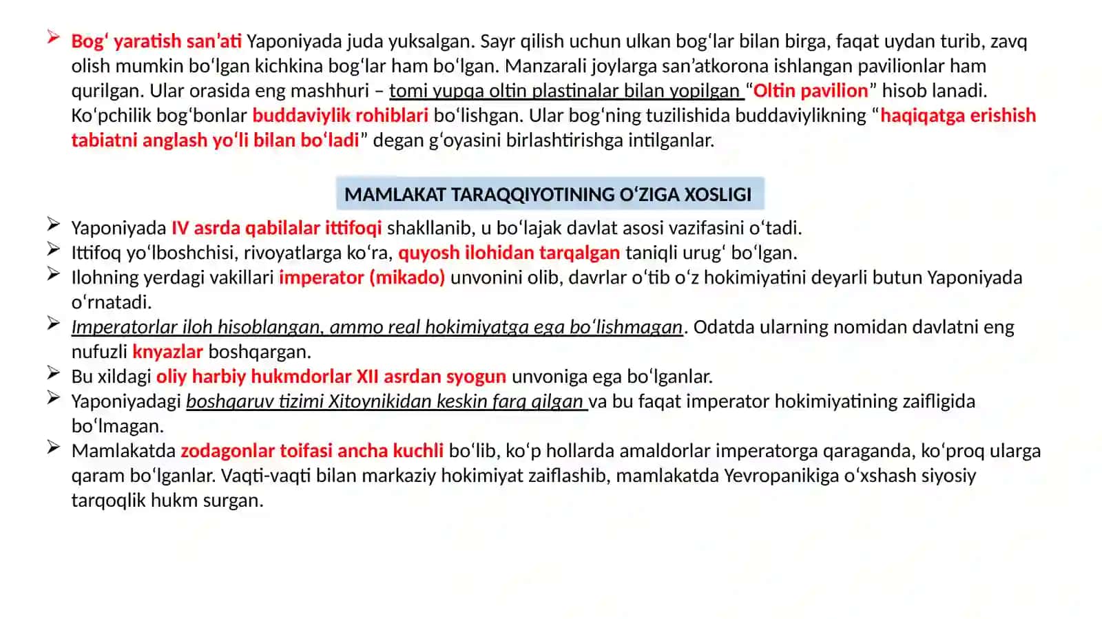15-mavzu O‘rtaasrlarda kunchiqar mamlakat –Yaponiya 2