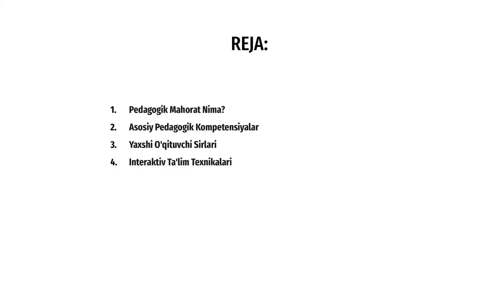 Pedagogik mahorat 2