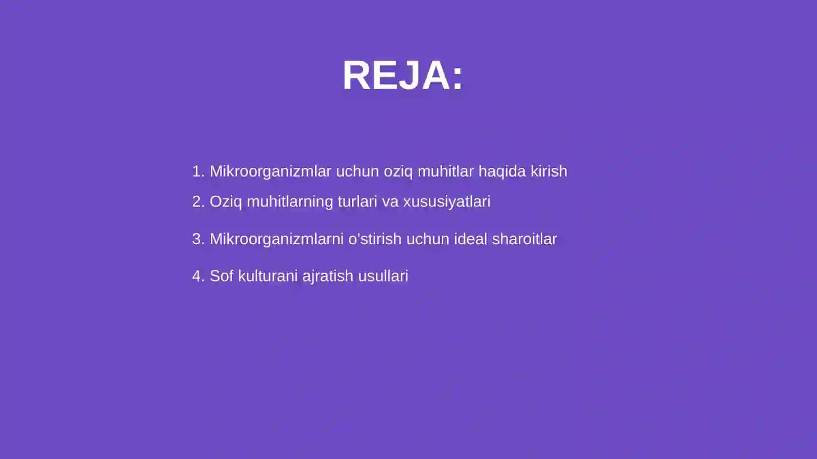 Mikroorganizmlar uchun oziq muhitlar 2