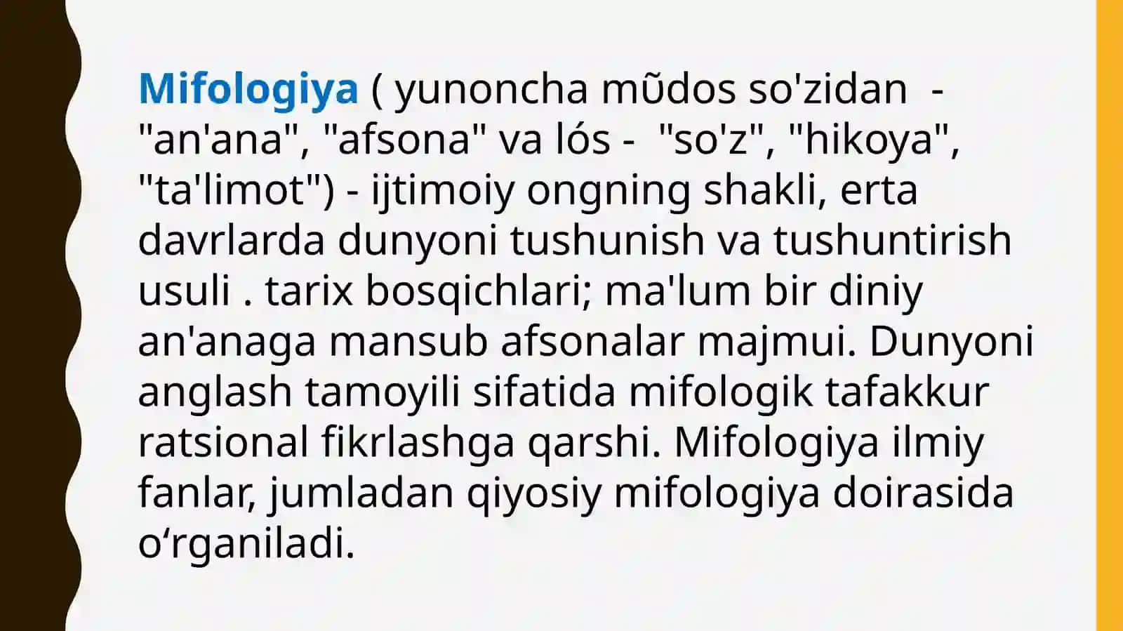 Mifologiya-qadimgi bilimlarning ombori 2