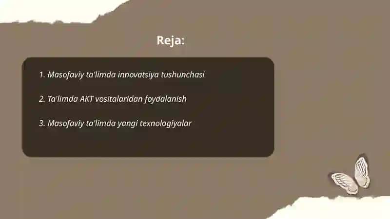 Masofaviy ta'limda innovatsiya tushunchasi 2