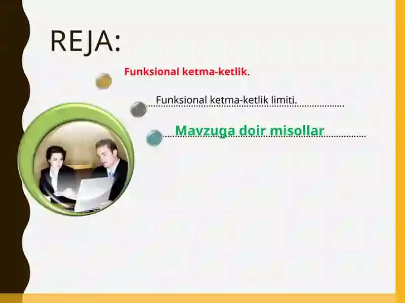 Funktsional ketma-ketlik va uni limiti 2