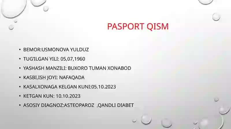 BUXORO DAVLAT TIBBIYOT INSTITUTI 2