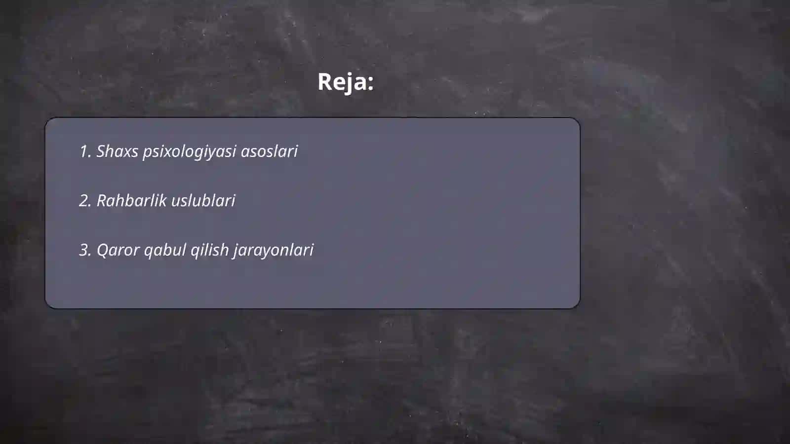 Shaxs psixologiyasi asoslari 2
