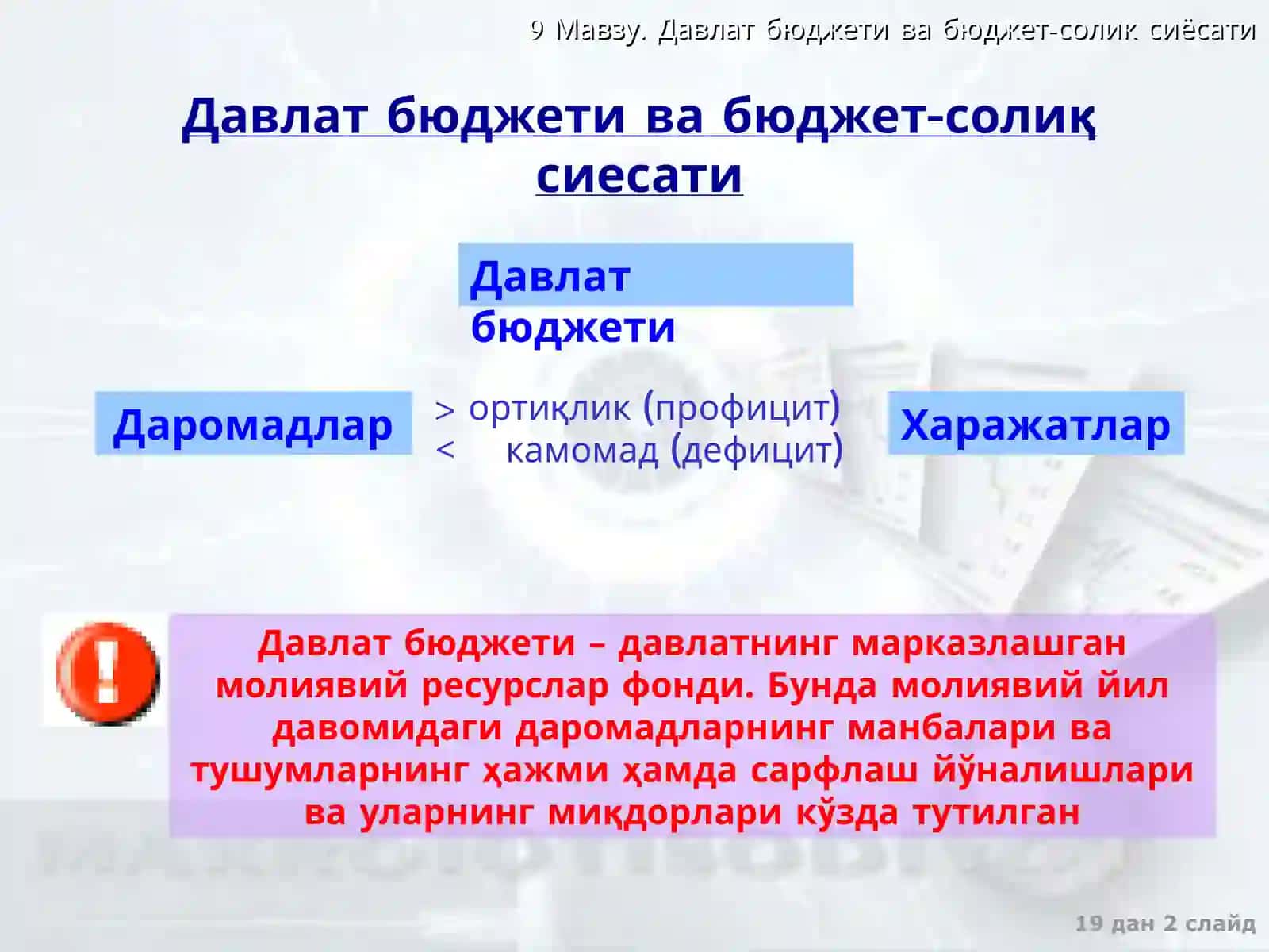 Давлат бюджети 2