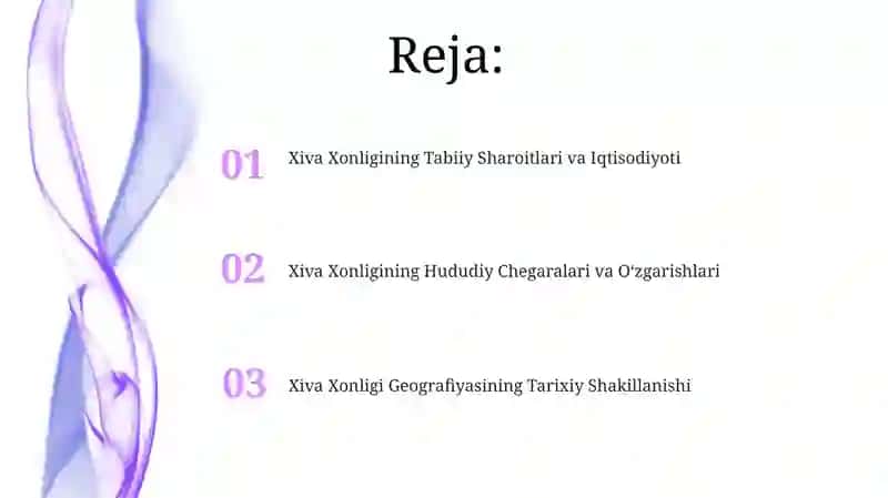 Xiva xonligining tarixiy geografiyasi 2