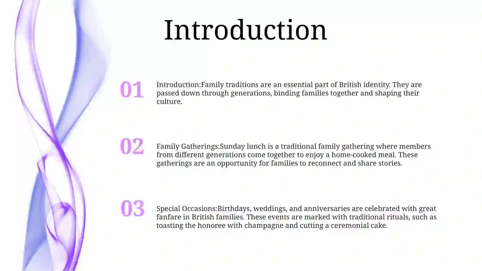 Family Traditions In Great Britain 2