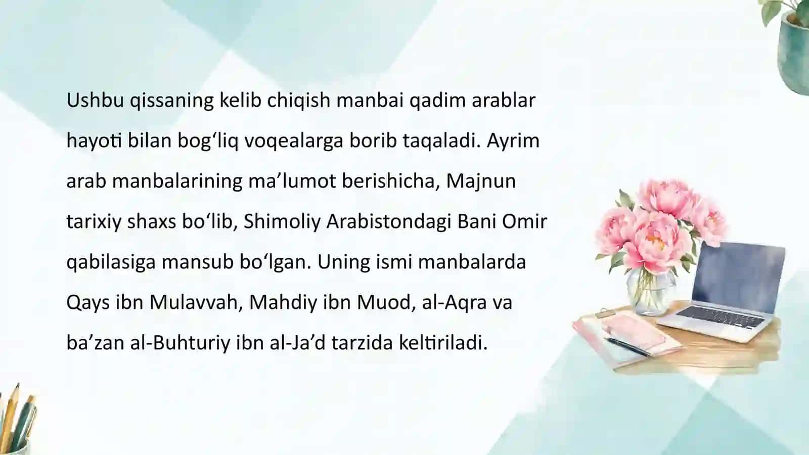 Layli va Majnun dostoni 2