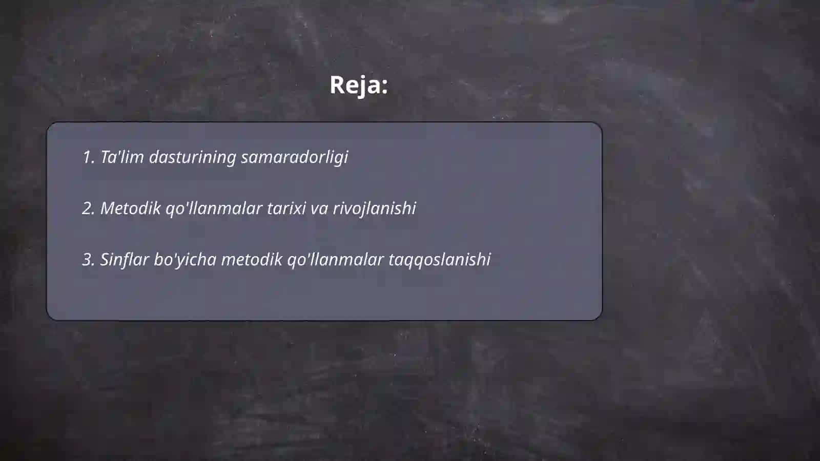 Metodik qo'llanmalar tarixi va rivojlanishi 2