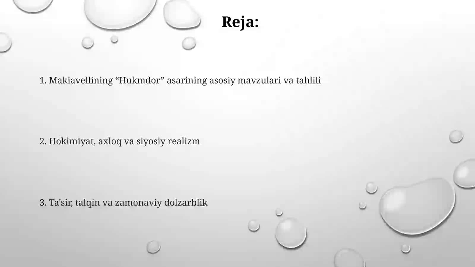 Makiavellining"Xukmdor"asaritahlili 2