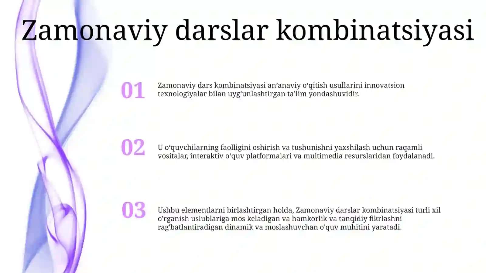ZamonaviyDarsKombinatsiyasi 2