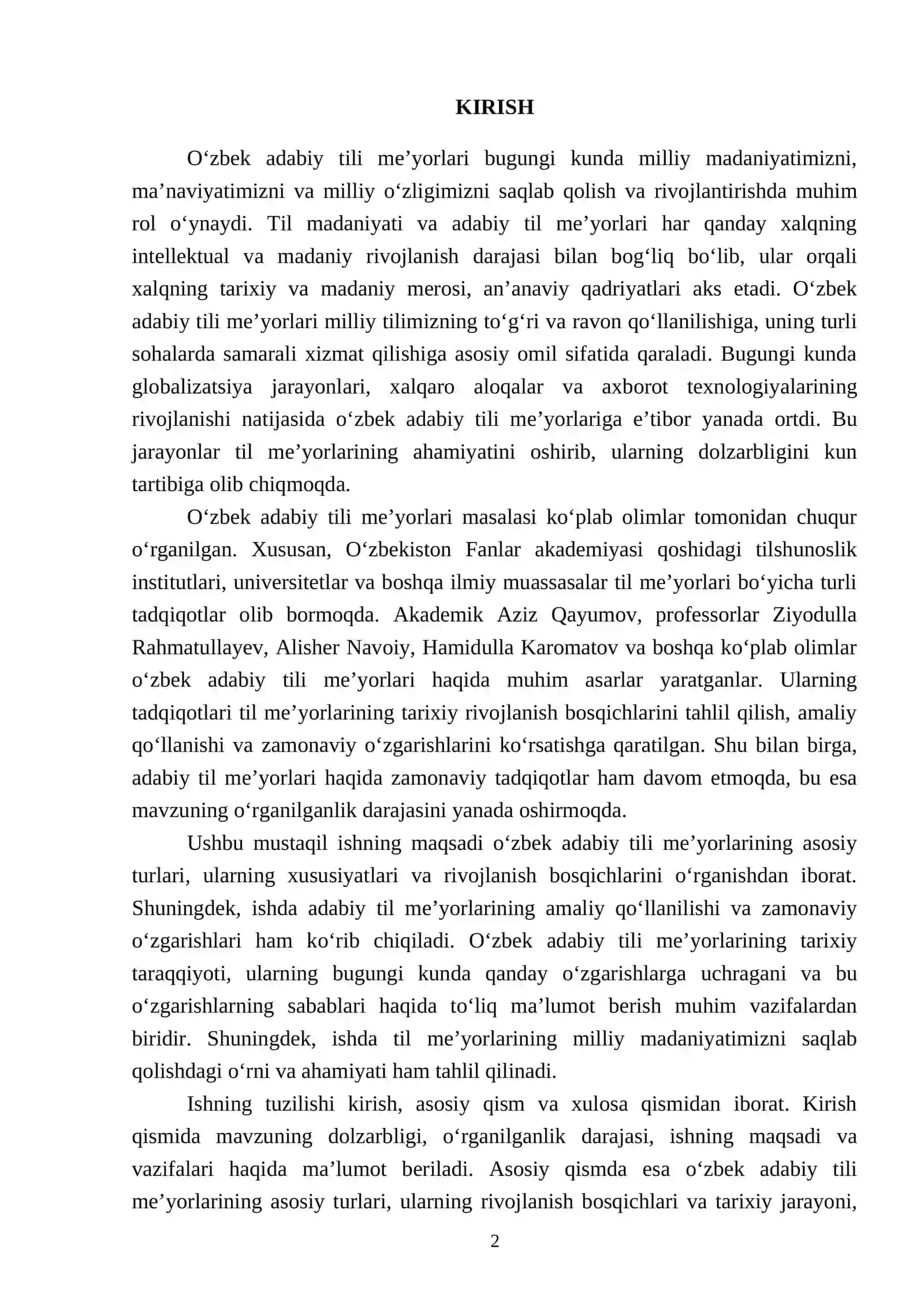 O'zbek adabiy tili me'yorlari 2