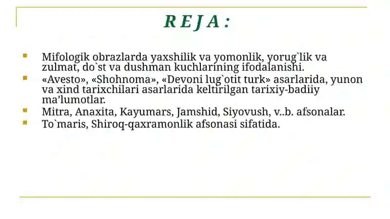 Dunyo xalqlari miflarining falsafiy ahamiyati 2