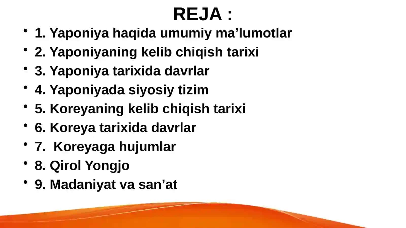 Yaponiya va Koreya 2
