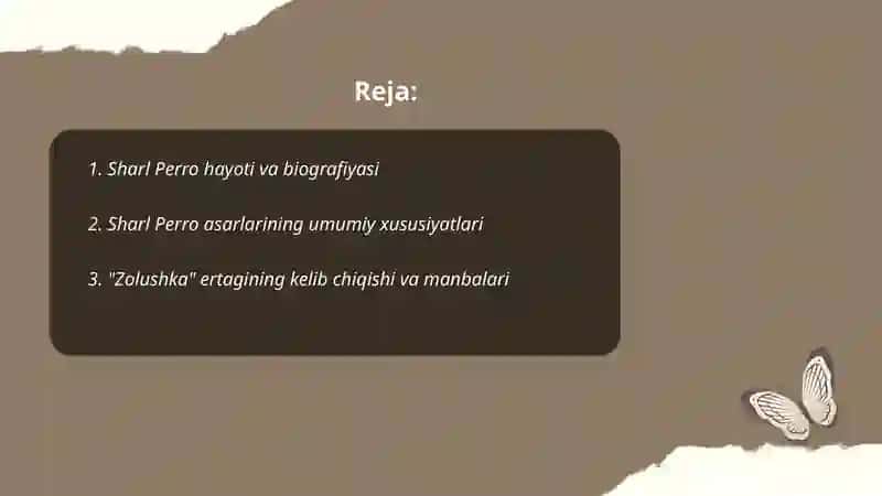 Sharl Perro hayoti va Zolushka ertagi 2
