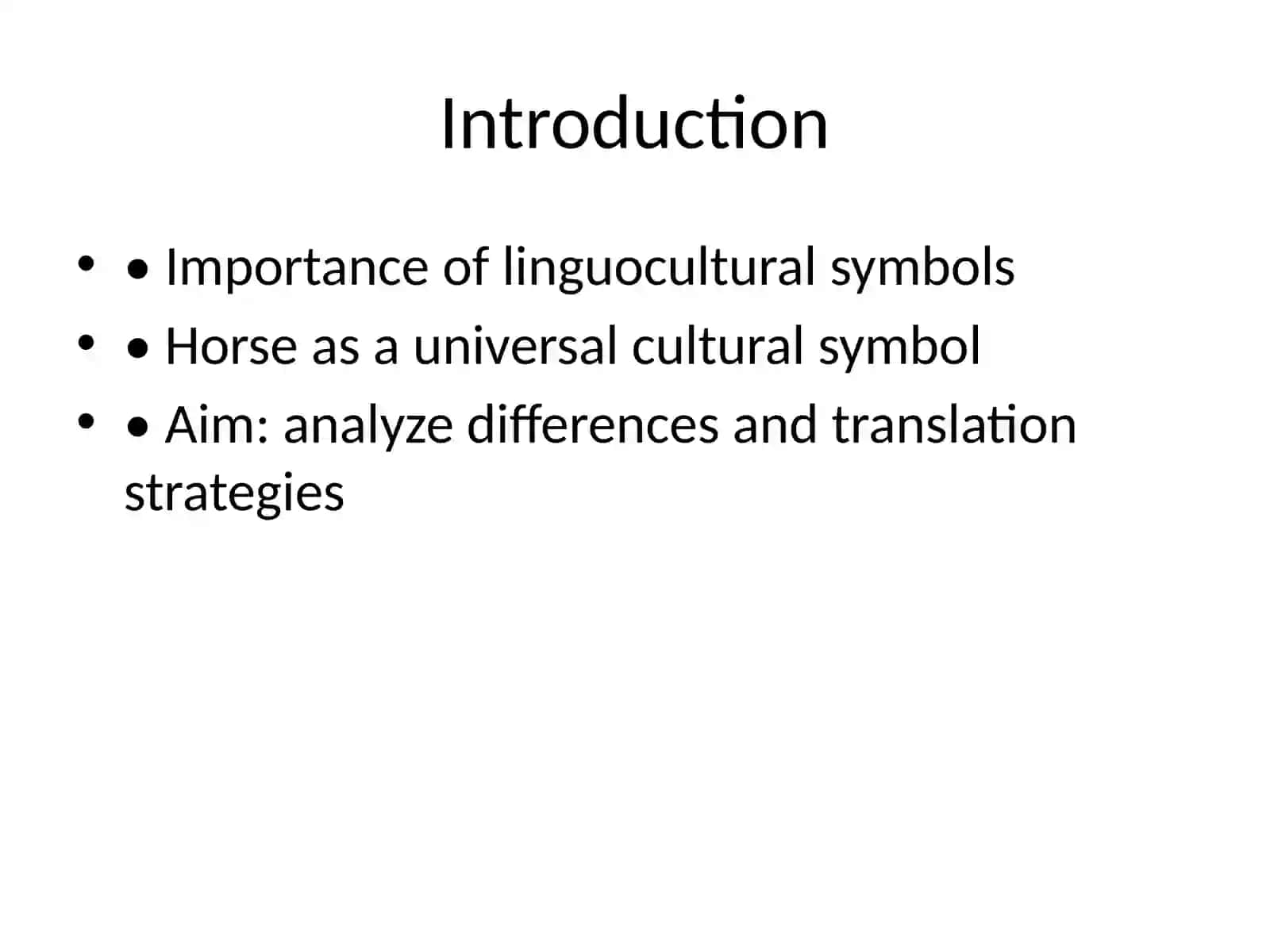 Linguocultural Differences in the Representation of the Horse Symbol and Their Impact on Translation Strategies 2