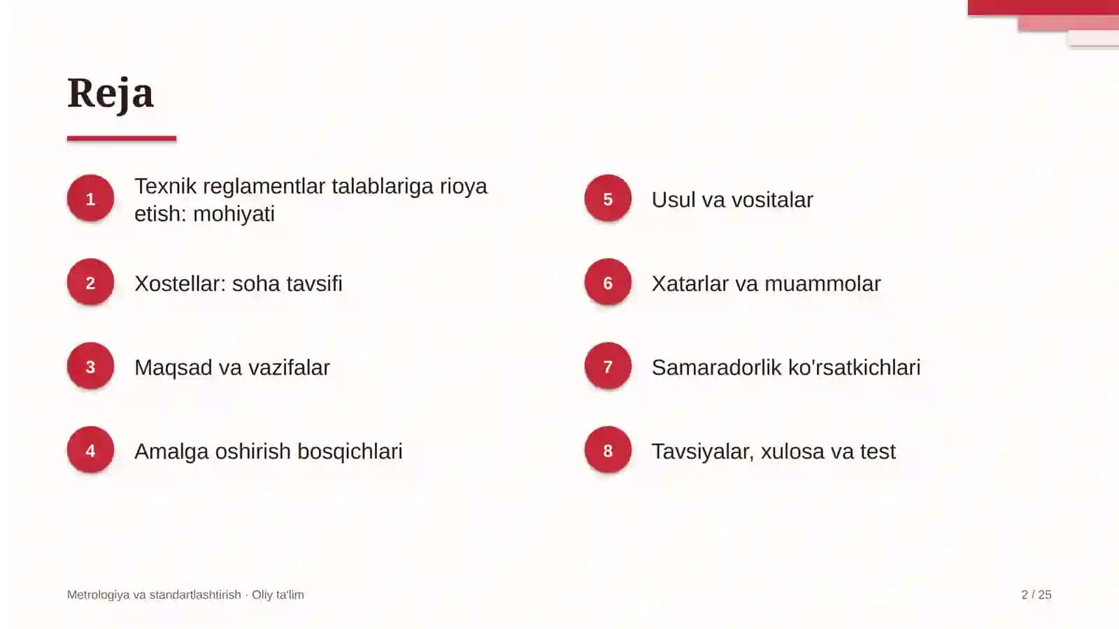 Xostellarda texnik reglamentlar talablariga rioya etish 2