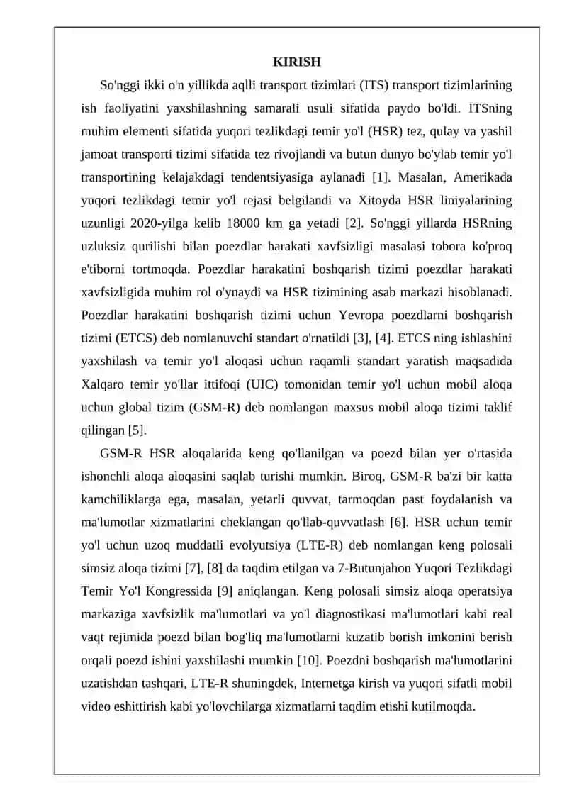 Zamonaviy uyali tizimlarda radio resurslarini boshqarish (Radio Resource Management): Asosiy tushunchalar va ta’riflar 2