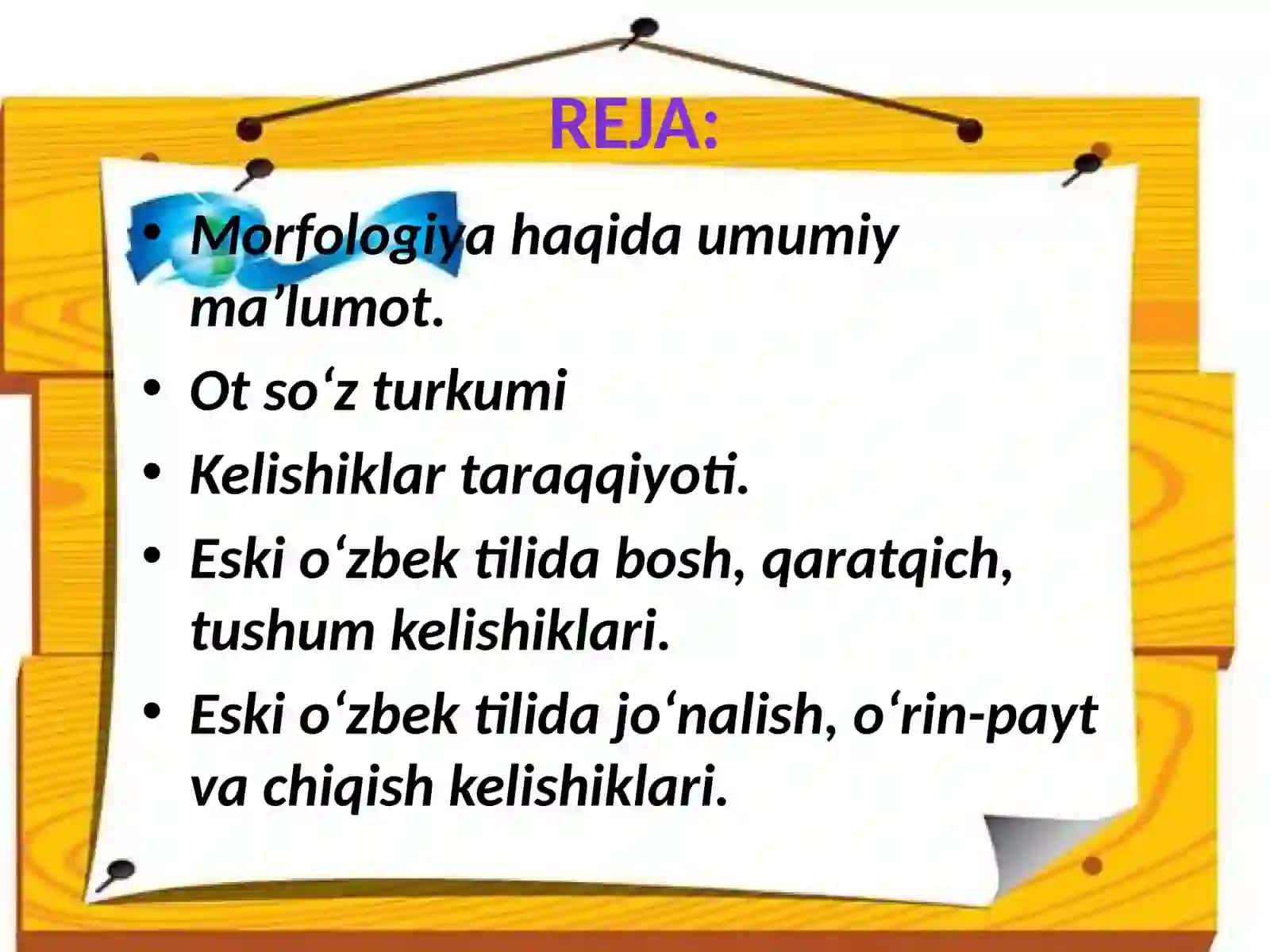 Oʻzbektilining tarixiy morfologiyasi 2