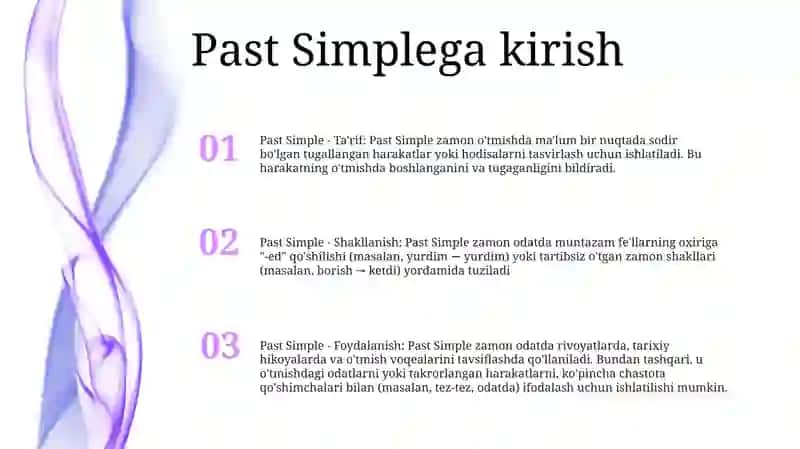 Past Simple 2