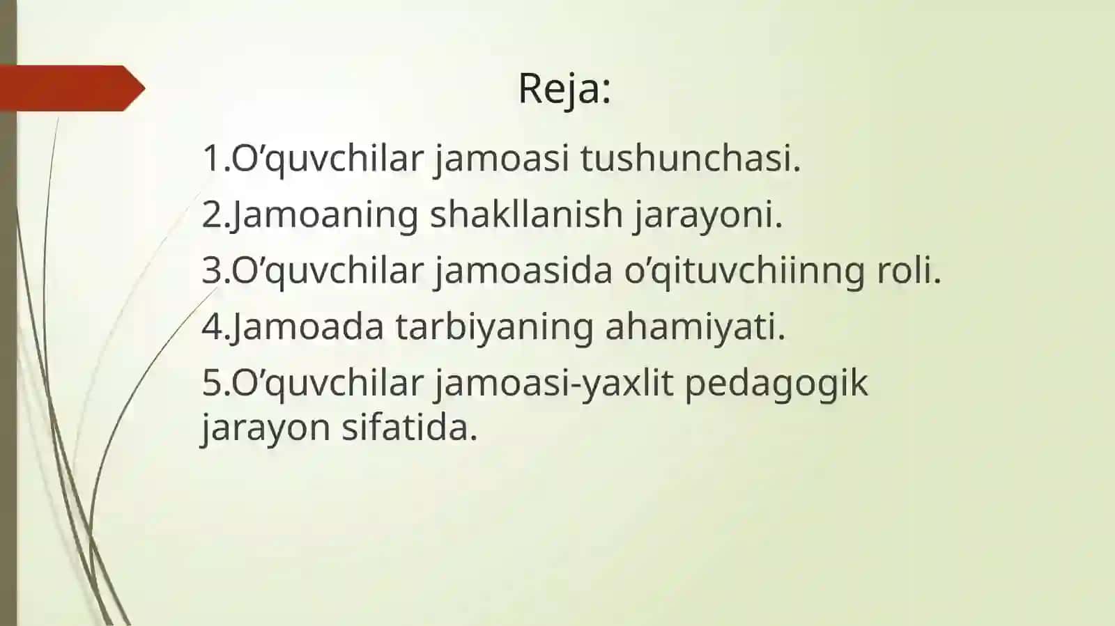 oʻquvchilar jamoasi yaxlit pedagogik jarayon sifatida 2
