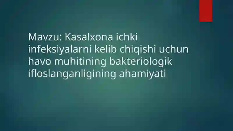 Kasalxona ichki kasalliklari 2