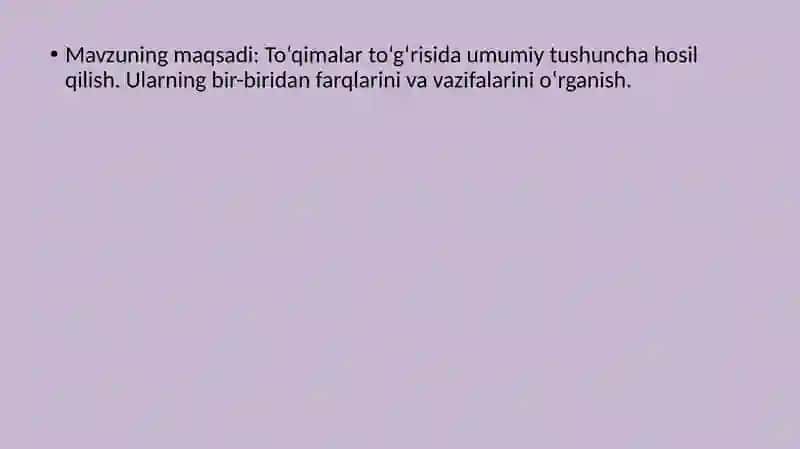 Hosilqiluvchi to'qima 2