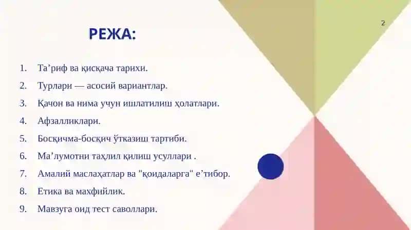 Овоз чиқариб мулоҳаза юритиш 2