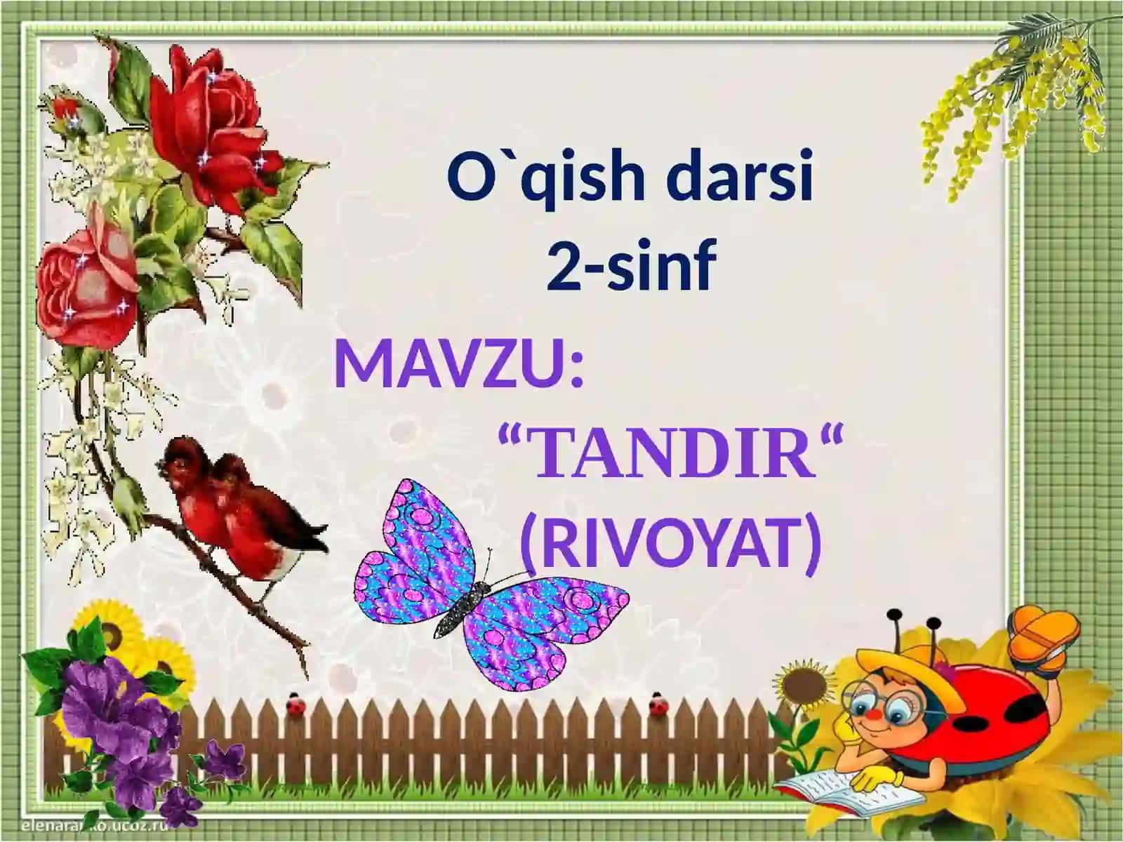 “tandir“ (RIVOYAT) 2