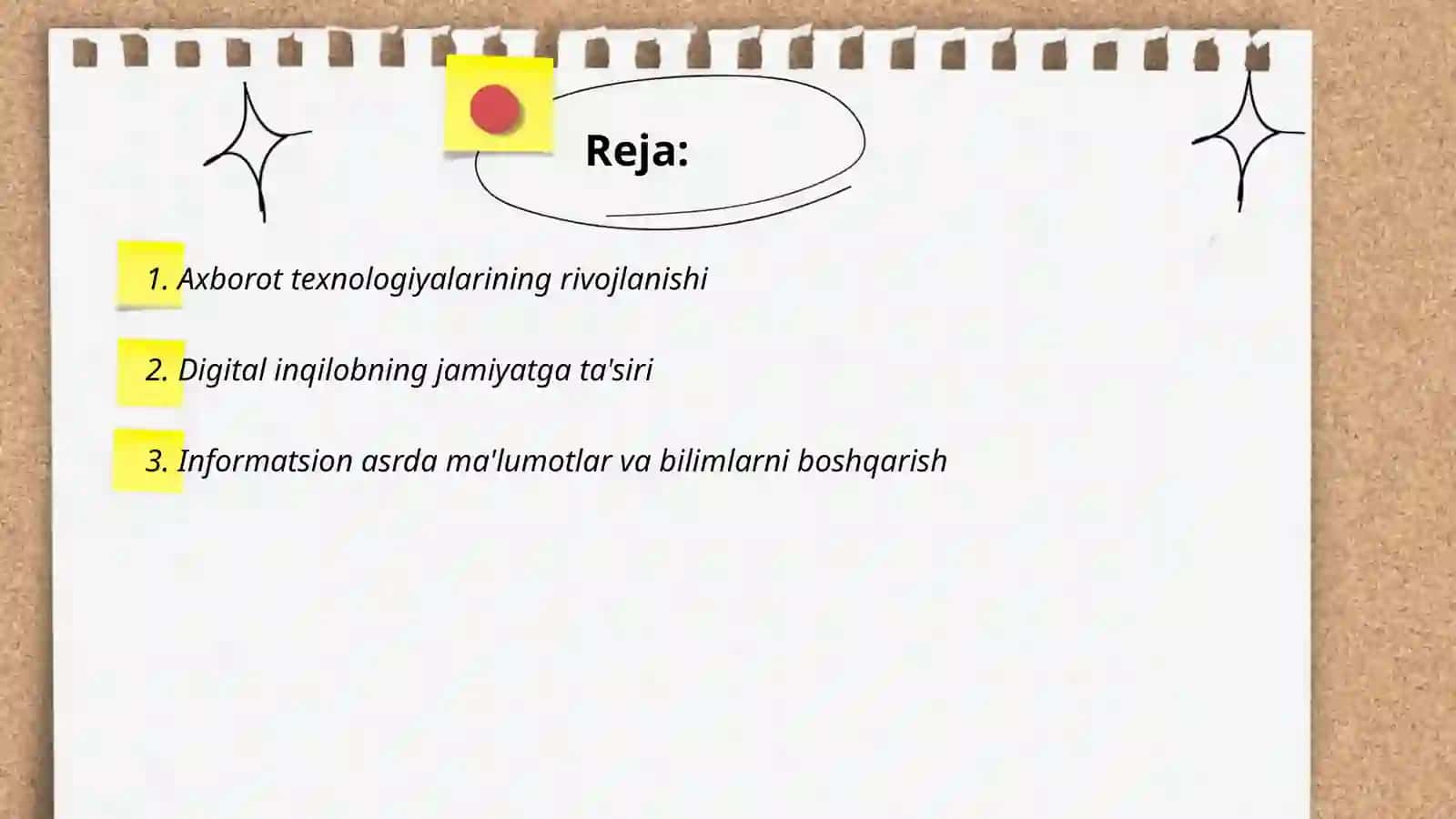 Axborot texnologiyalarining rivojlanishi 2
