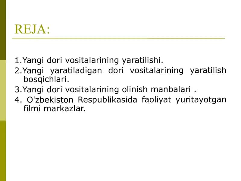 TOSHKENT FARMATSEVTIKA INSTITUTI FARMATSIYA FAKULTETI KLINIK FARMATSIYA YO'NALISHI 2