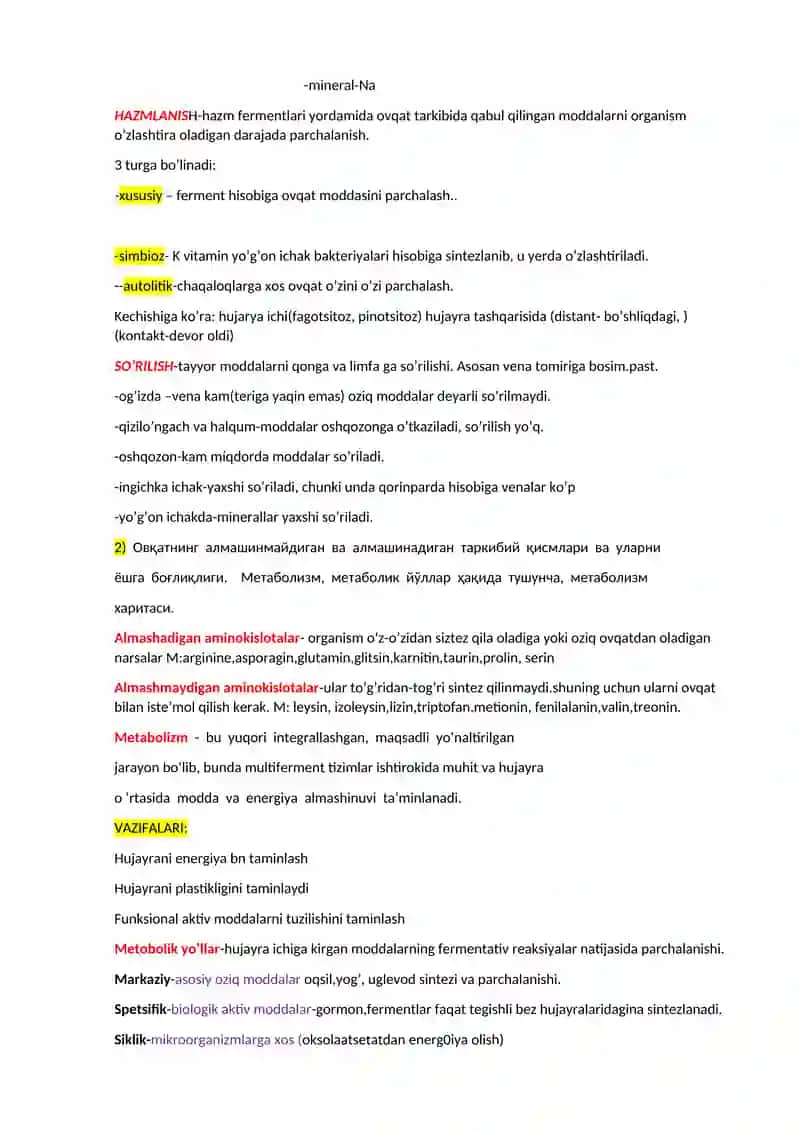 BIOLOGICAL CHEMISTRY 2