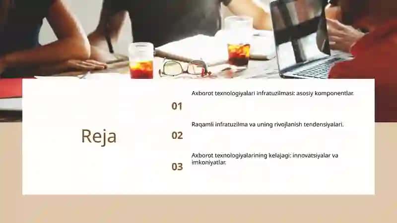 Axborot texnologiyalari infratuzilmasi 2