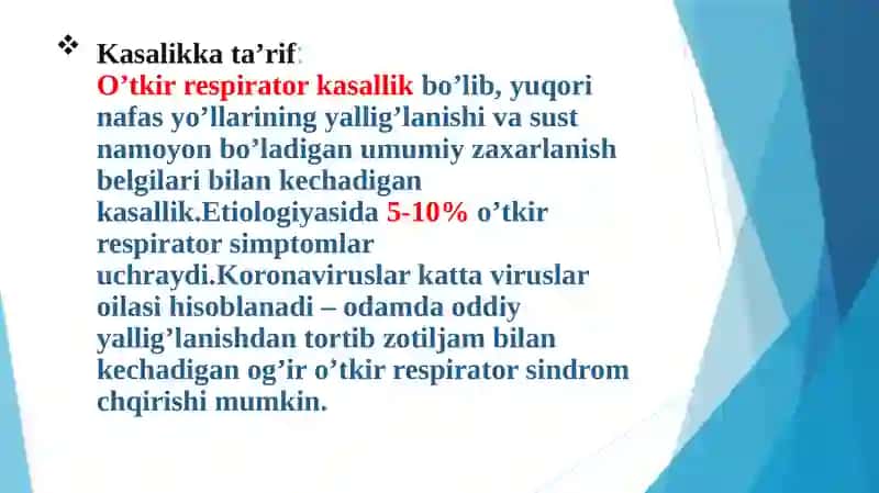 "Koronavirus infeksiyasi" 2