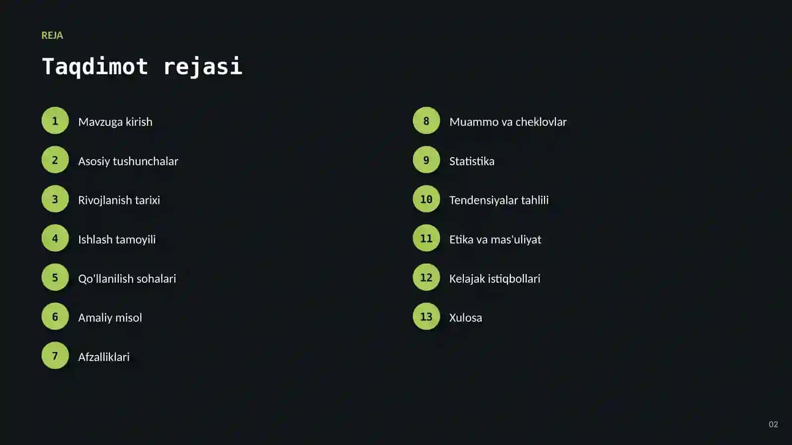 SUN'IY INTELLEKT • AI SANOAT VA ISHLAB CHIQARISHDA 2