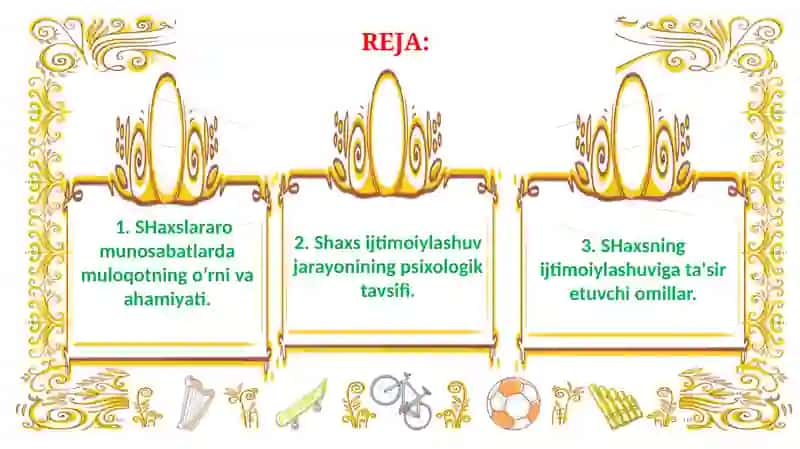 Shaxslararo muloqot – ijtimoiylashuvning omili sifatida 2