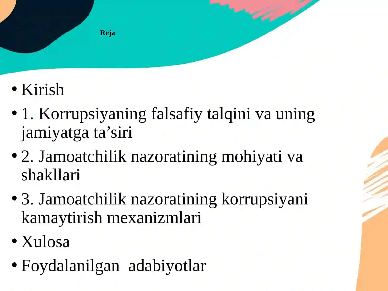 Jamoatchilik nazoratining korrupsiyani kamaytirishdagi ro‘li 2