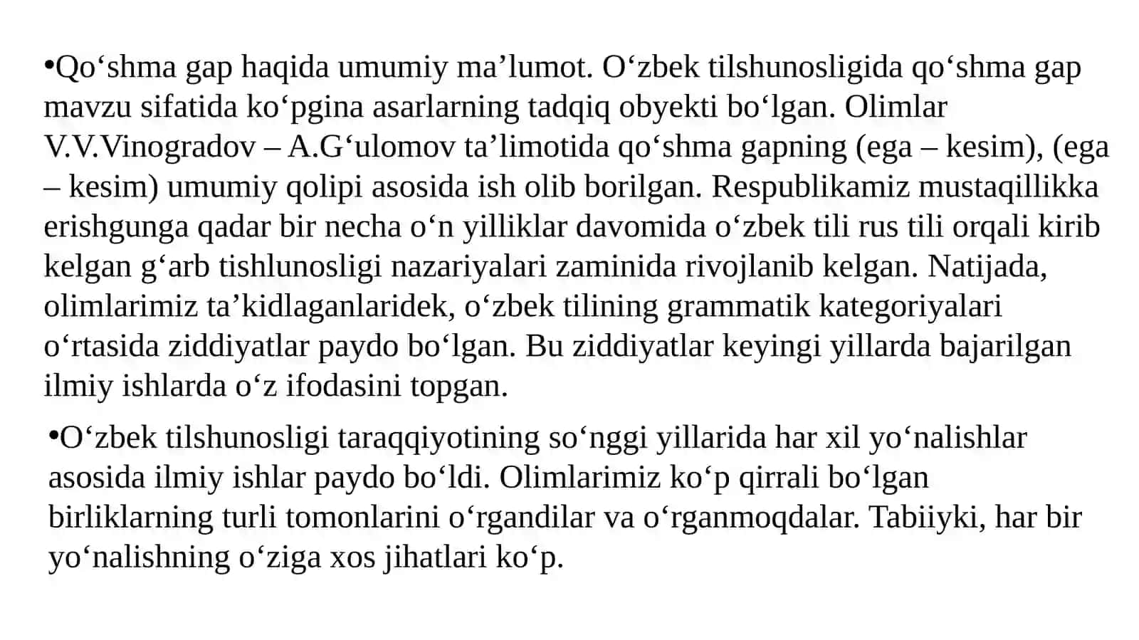 Qo'shma gap qoliplarining nutqiy xususiylashuvi 2