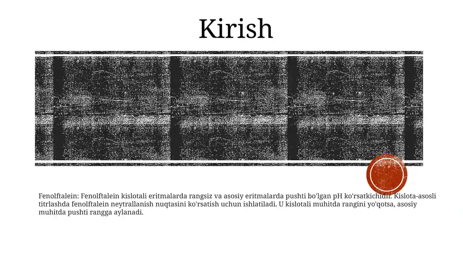 Kislota-Asosli Titrlash 2