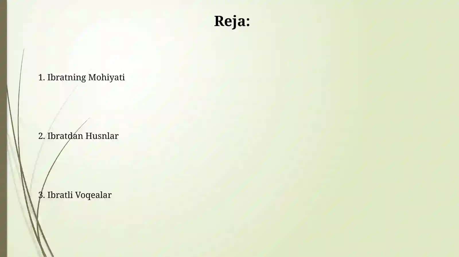 Ibratli Voqealar 2