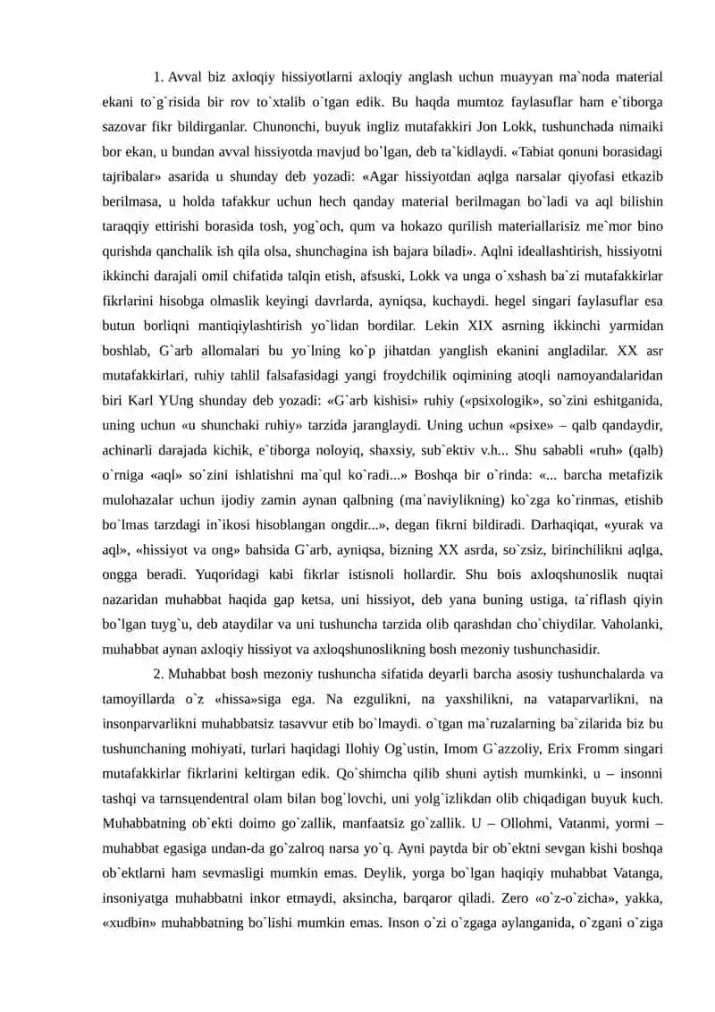 Axloqshunoslikning asosiy kategoriyalari 2
