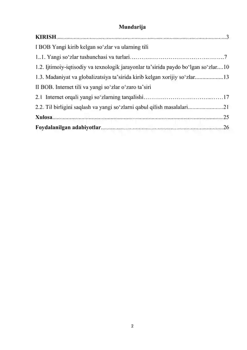 Internet tili va yangi kirib kelgan so'zlar 2