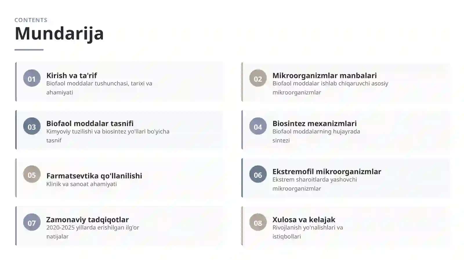 FARMATSEVTIKA VA BIOTEXNOLOGIYA 2