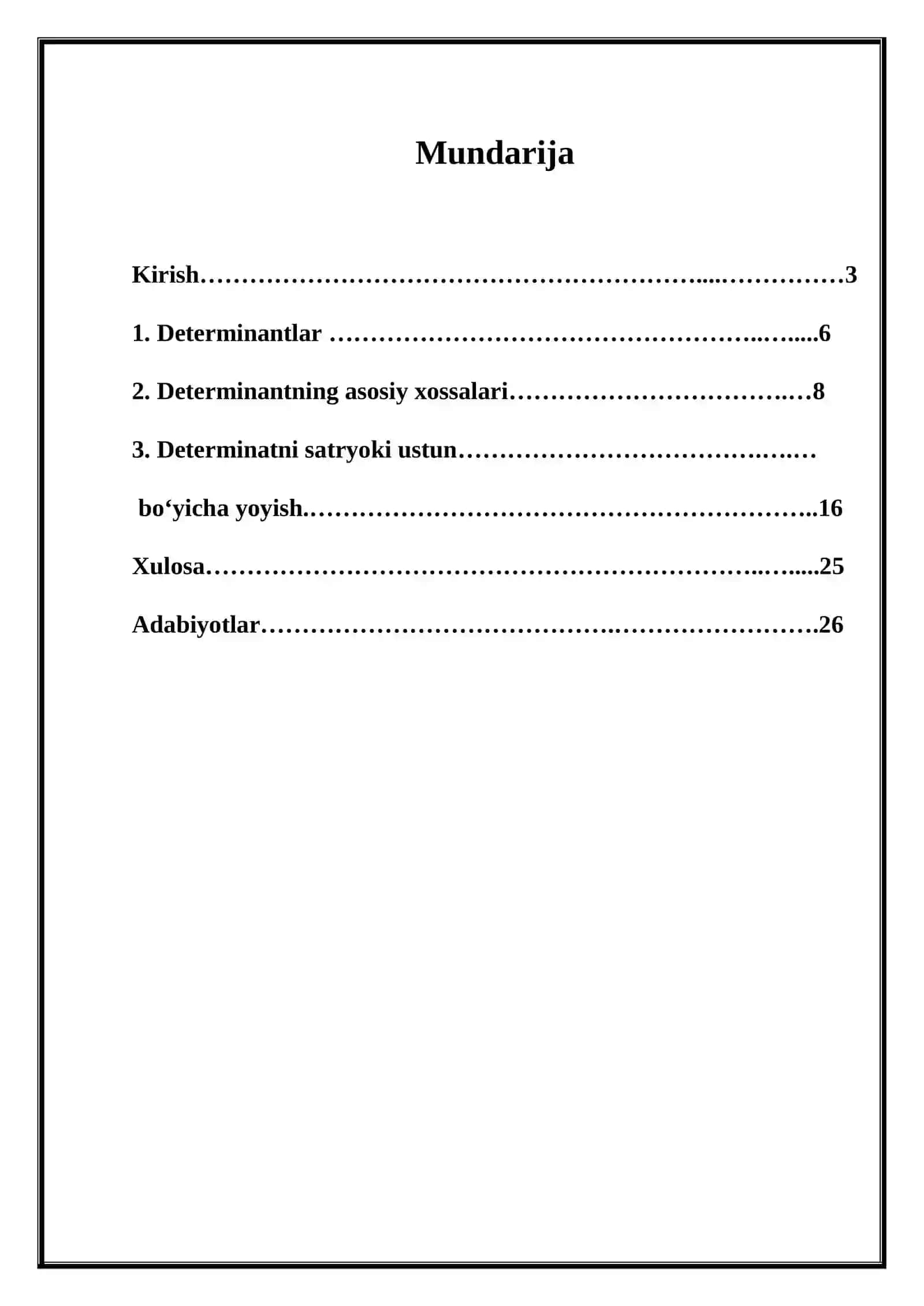 ALGEBRA VA SONLAR NAZARYASI 2