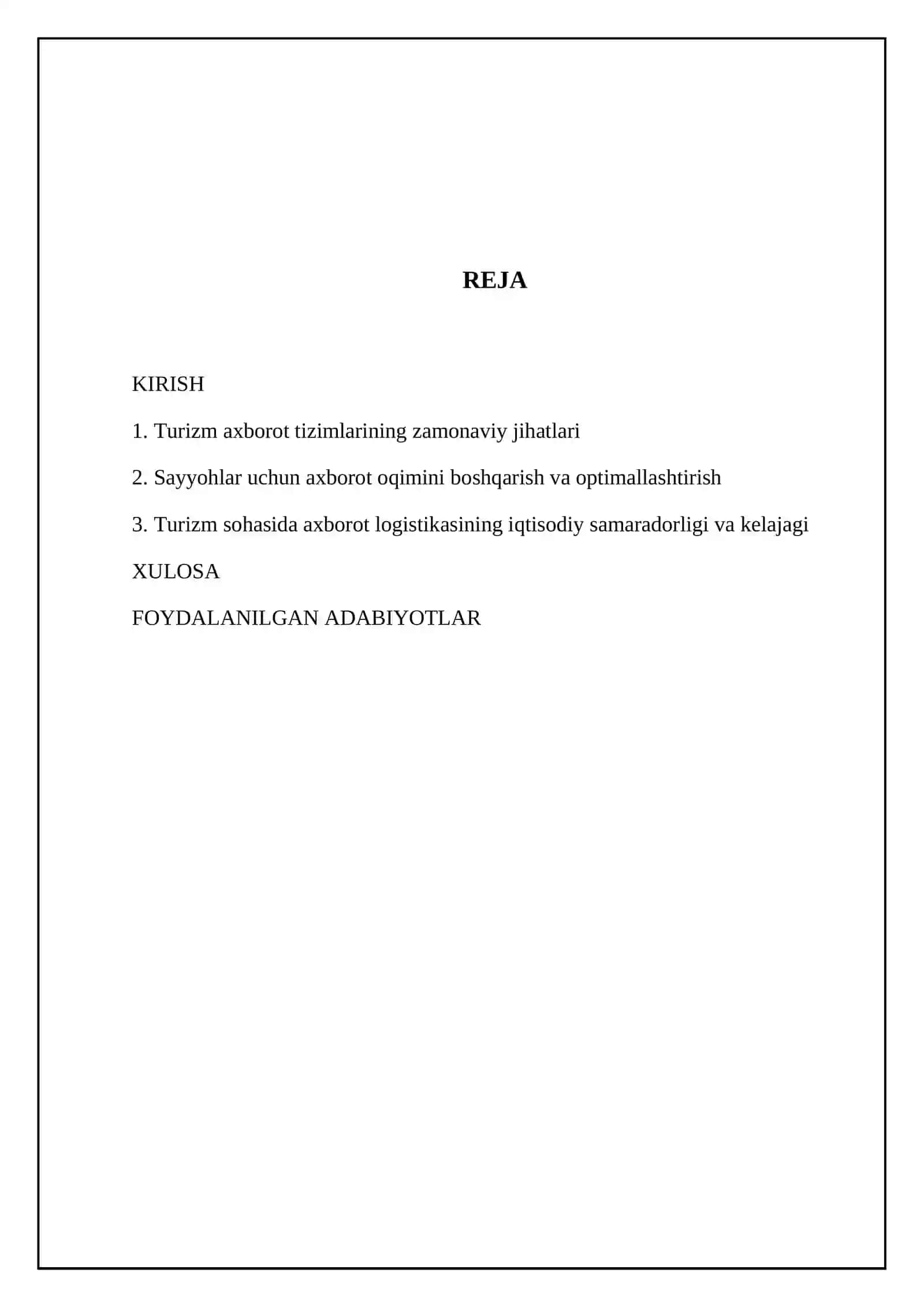 Turizmda axborot logistikasi 2